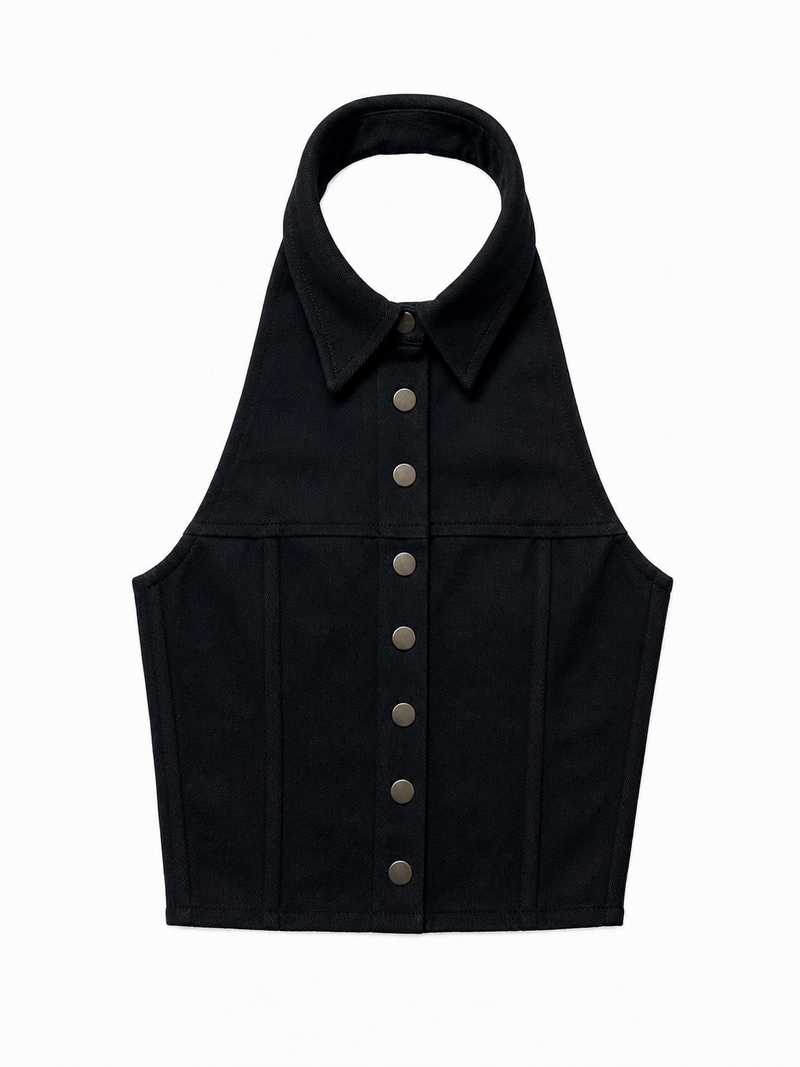 Vest Corset Black