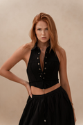 Vest Corset Black
